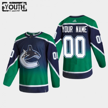 Dětské Hokejový Dres Vancouver Canucks Dresy Personalizované 2020-21 Reverse Retro Authentic